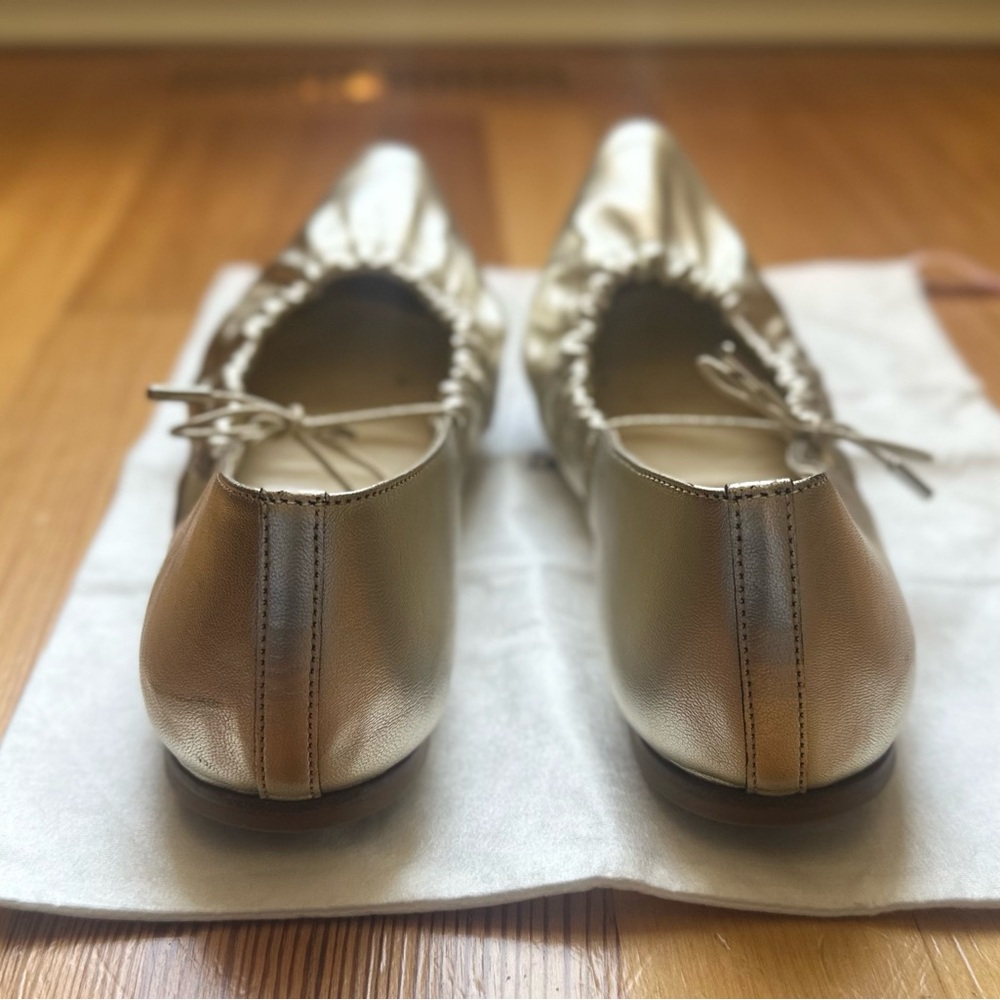 Repetto Women's Metallic Flats - Picture 3 of 7
